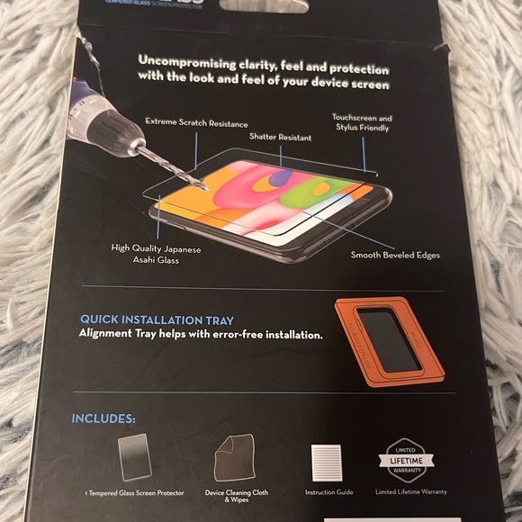 Duraglass Screen Protector, Samsung Galaxy A01 - Picture 6 of 6